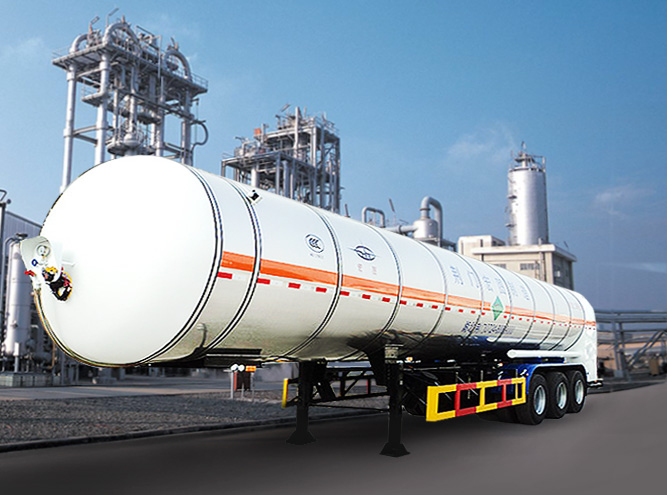 HT9402GDY1 Cryogenic liquid tank semi-trailer（LNG Vehicle）