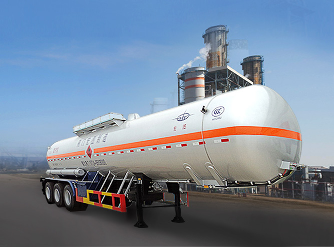 HT9404GHY Chemical liquid tank semi-trailer（Chemical Vehicle）