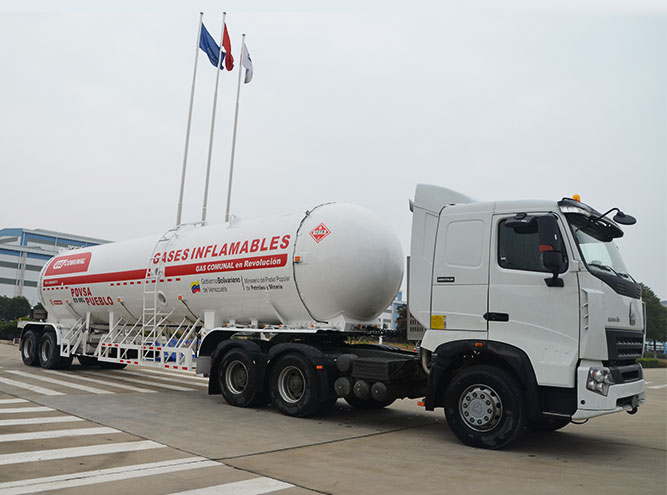 47.5CBM LPG Semitrailer（LPG Vehicle）