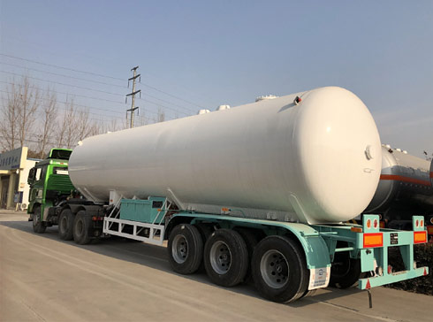 52m³ LPG semi-trailer export to Vietnam（LPG Vehicle）