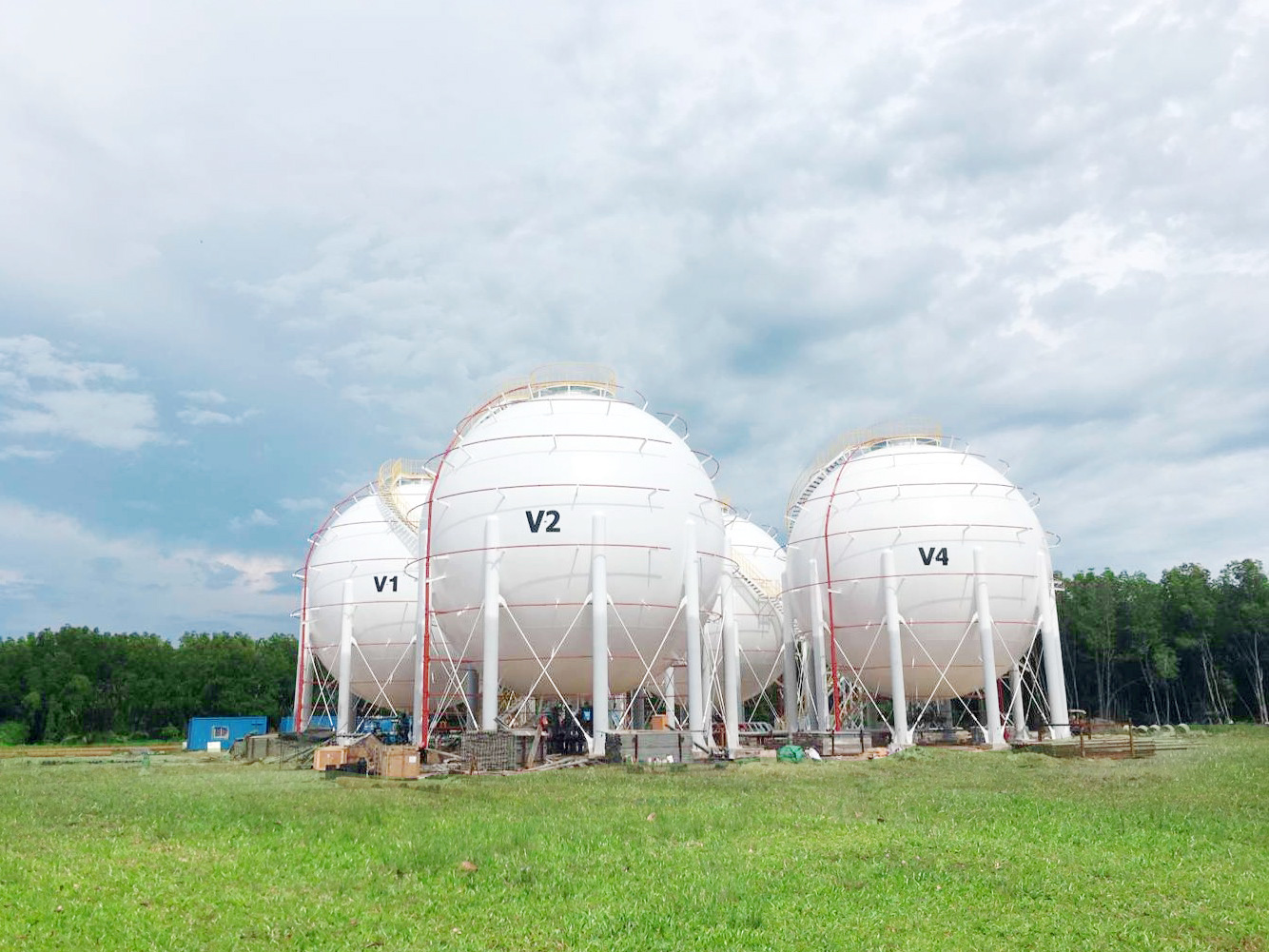 200m³~10000m³ Spherical Tank